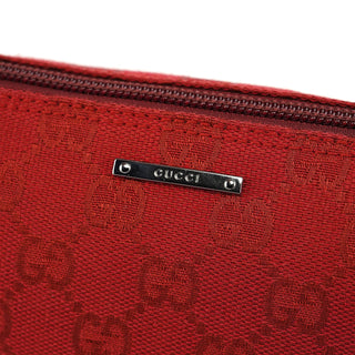 Gucci 07198 Red GG Boat Pochette