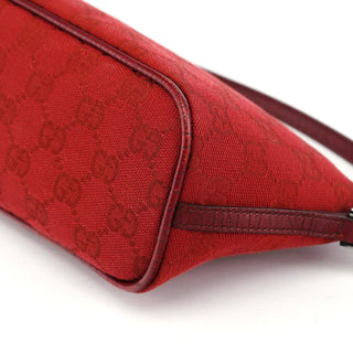 Gucci 07198 Red GG Boat Pochette