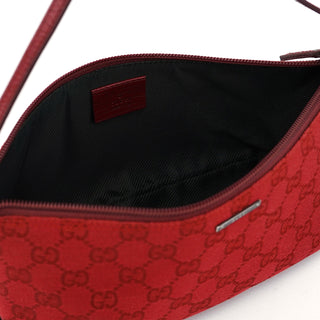 Gucci 07198 Red GG Boat Pochette