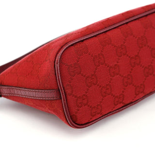 Gucci 07198 Red GG Boat Pochette