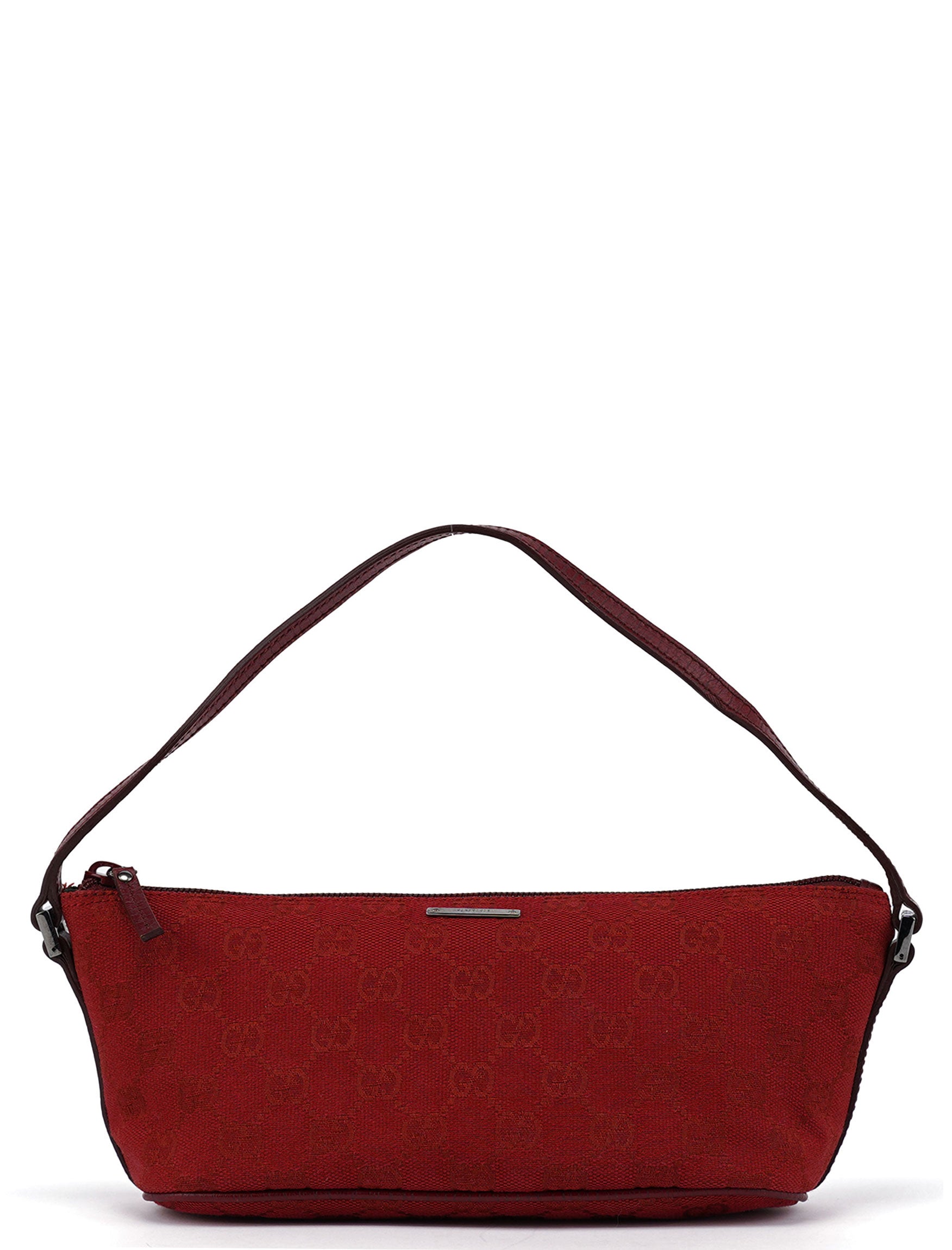 Gucci 07198 Red GG Boat Pochette