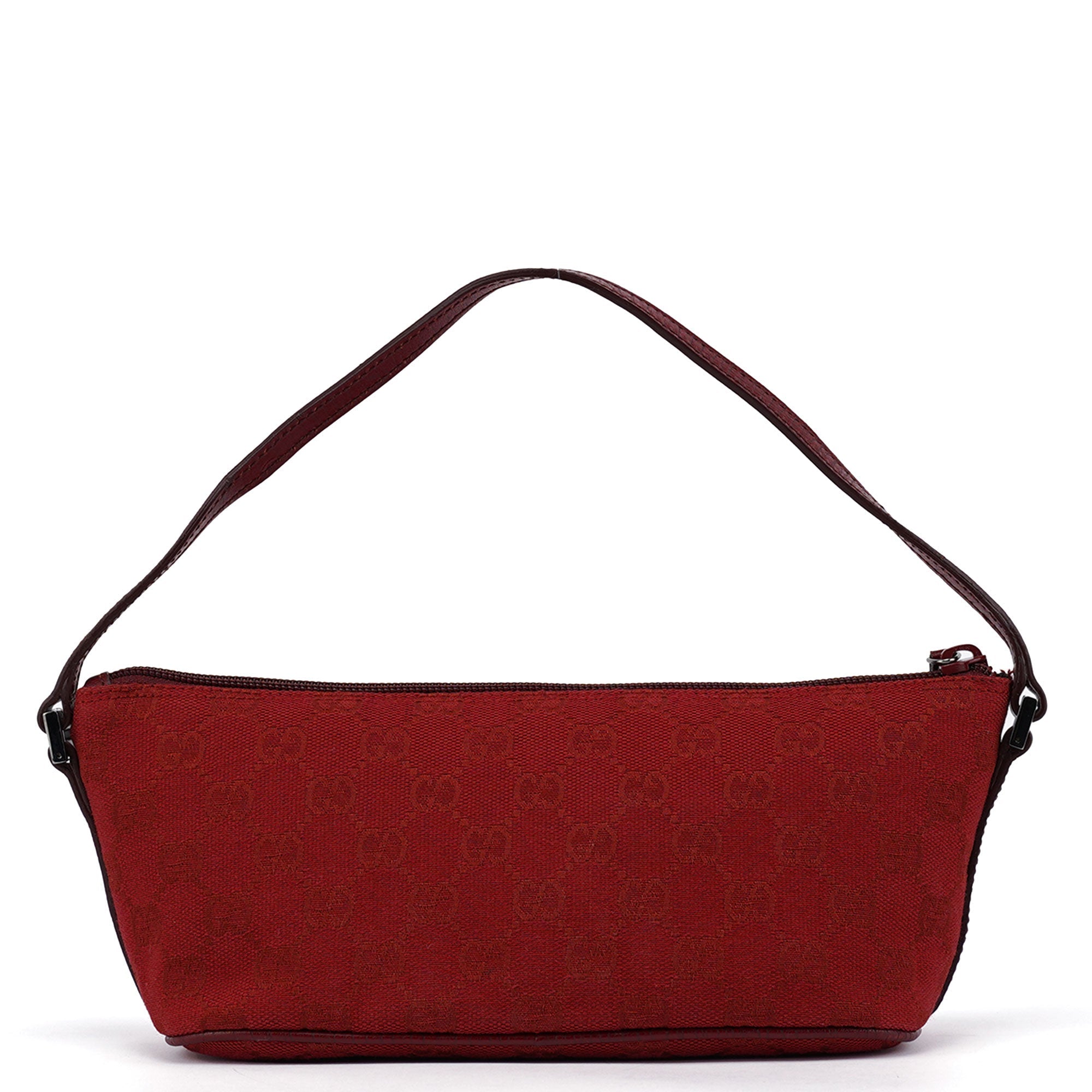 Gucci 07198 Red GG Boat Pochette