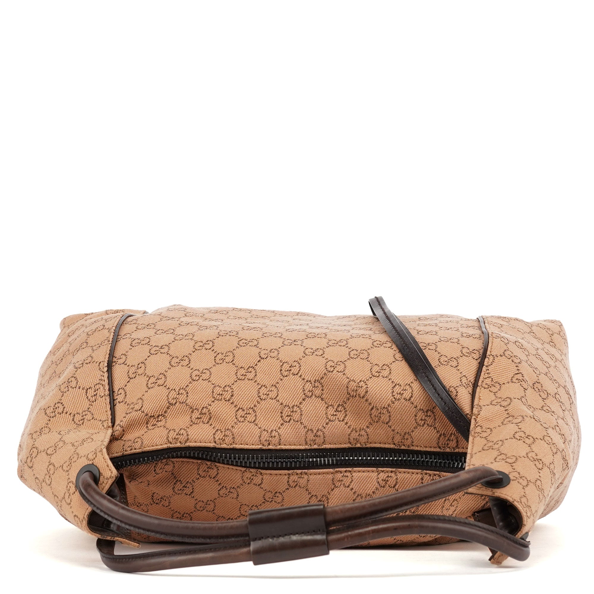 Gucci 101292 Sac hobo en toile GG beige