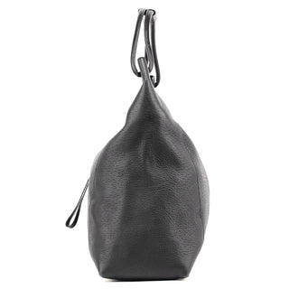 Gucci 101292 Black Leather Hobo Shoulder Bag