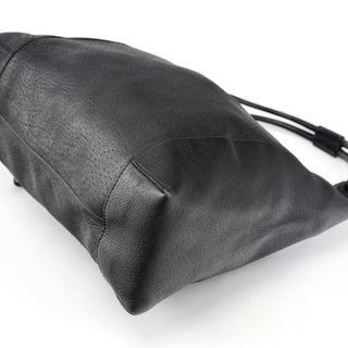 Gucci 101292 Black Leather Hobo Shoulder Bag