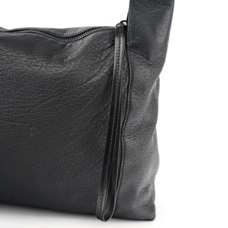 Gucci 101292 Black Leather Hobo Shoulder Bag