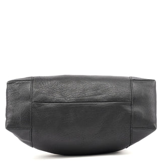 Gucci 101292 Black Leather Hobo Shoulder Bag