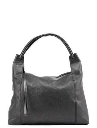 Gucci 101292 Black Leather Hobo Shoulder Bag