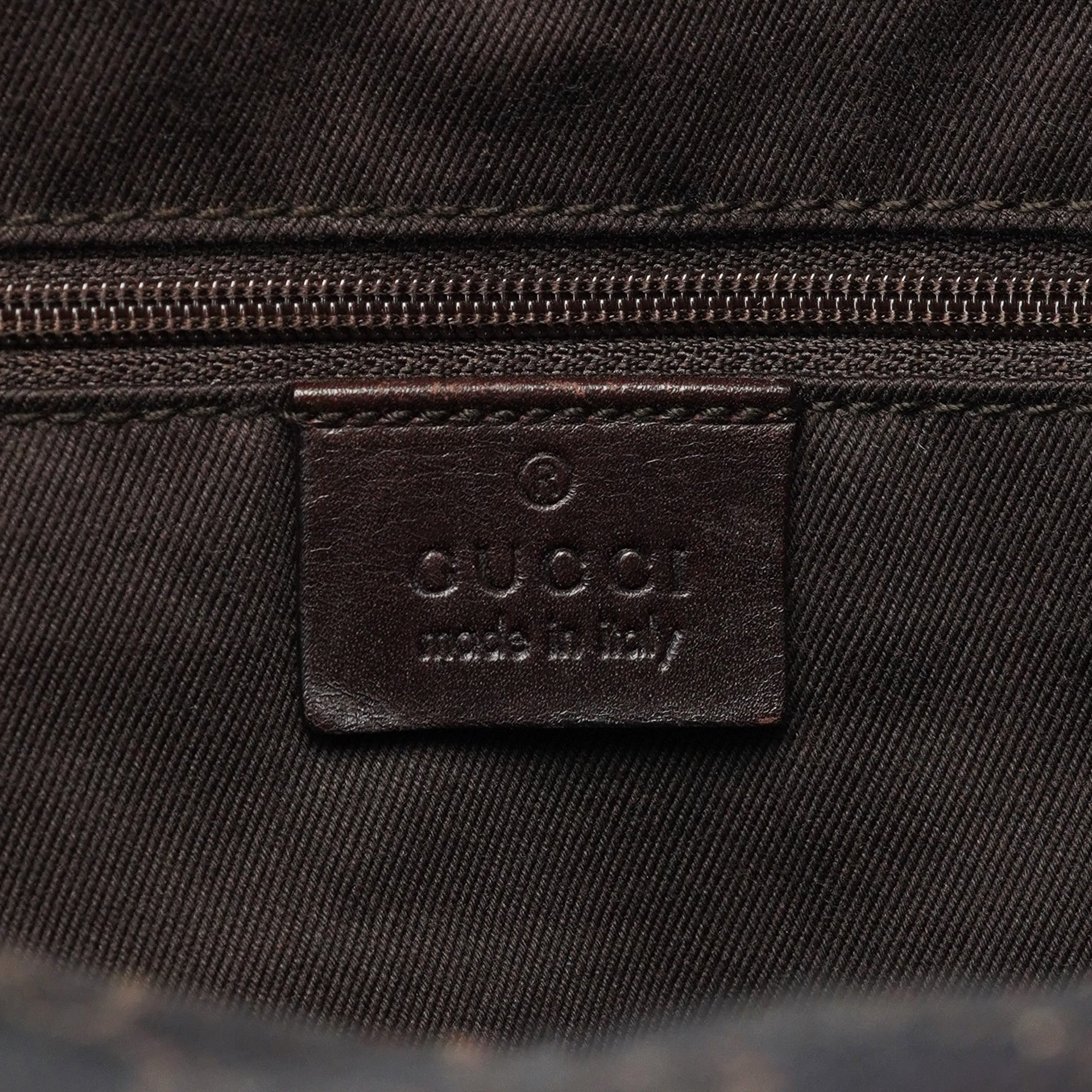Gucci 101292 Brown GG Hobo Shoulder Bag