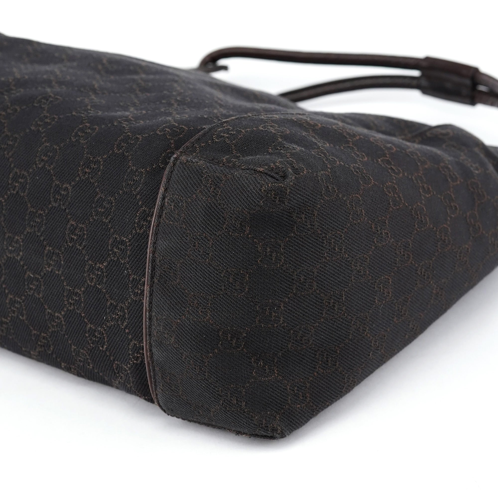 Gucci 101292 Brown GG Hobo Shoulder Bag