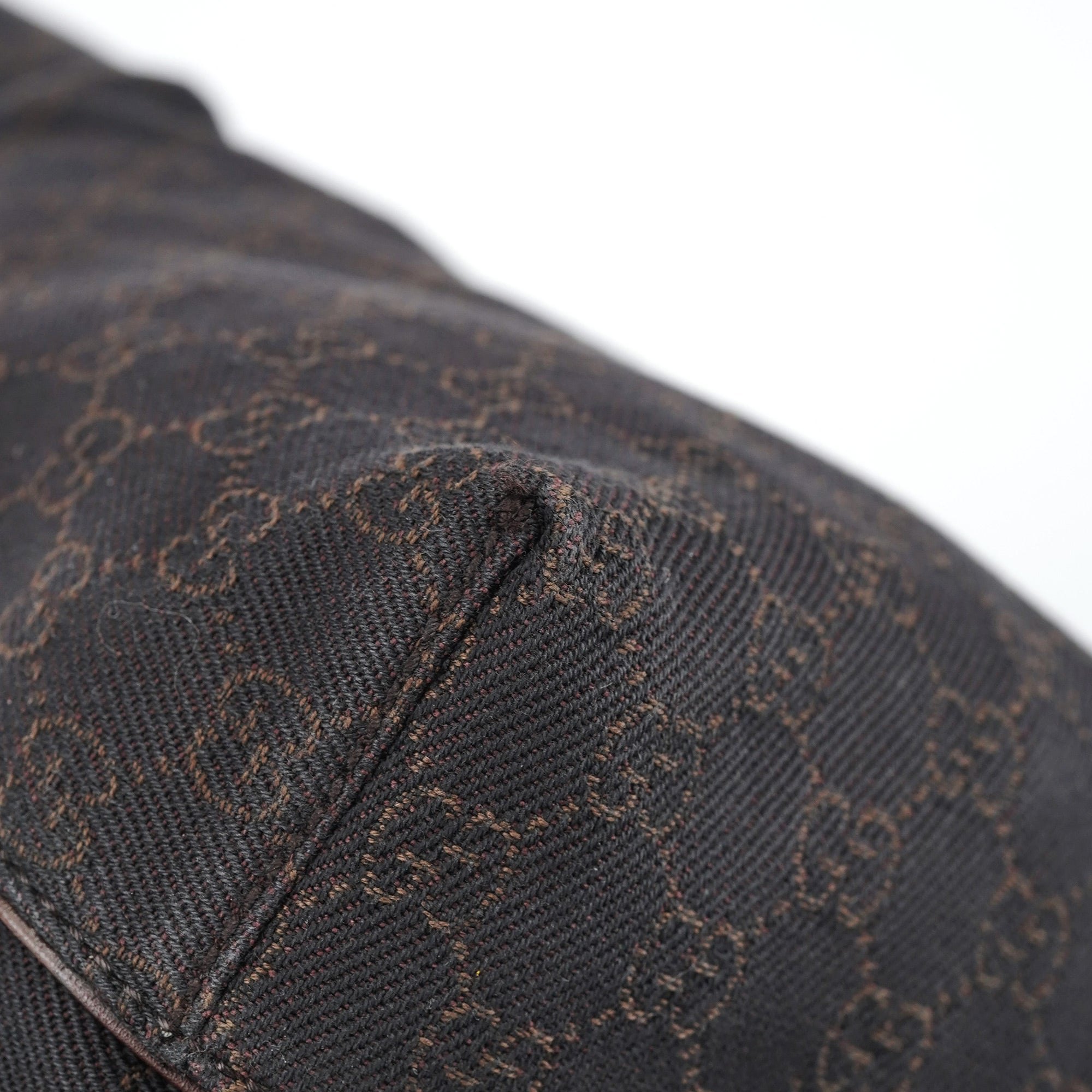 Gucci 101292 Brown GG Hobo Shoulder Bag