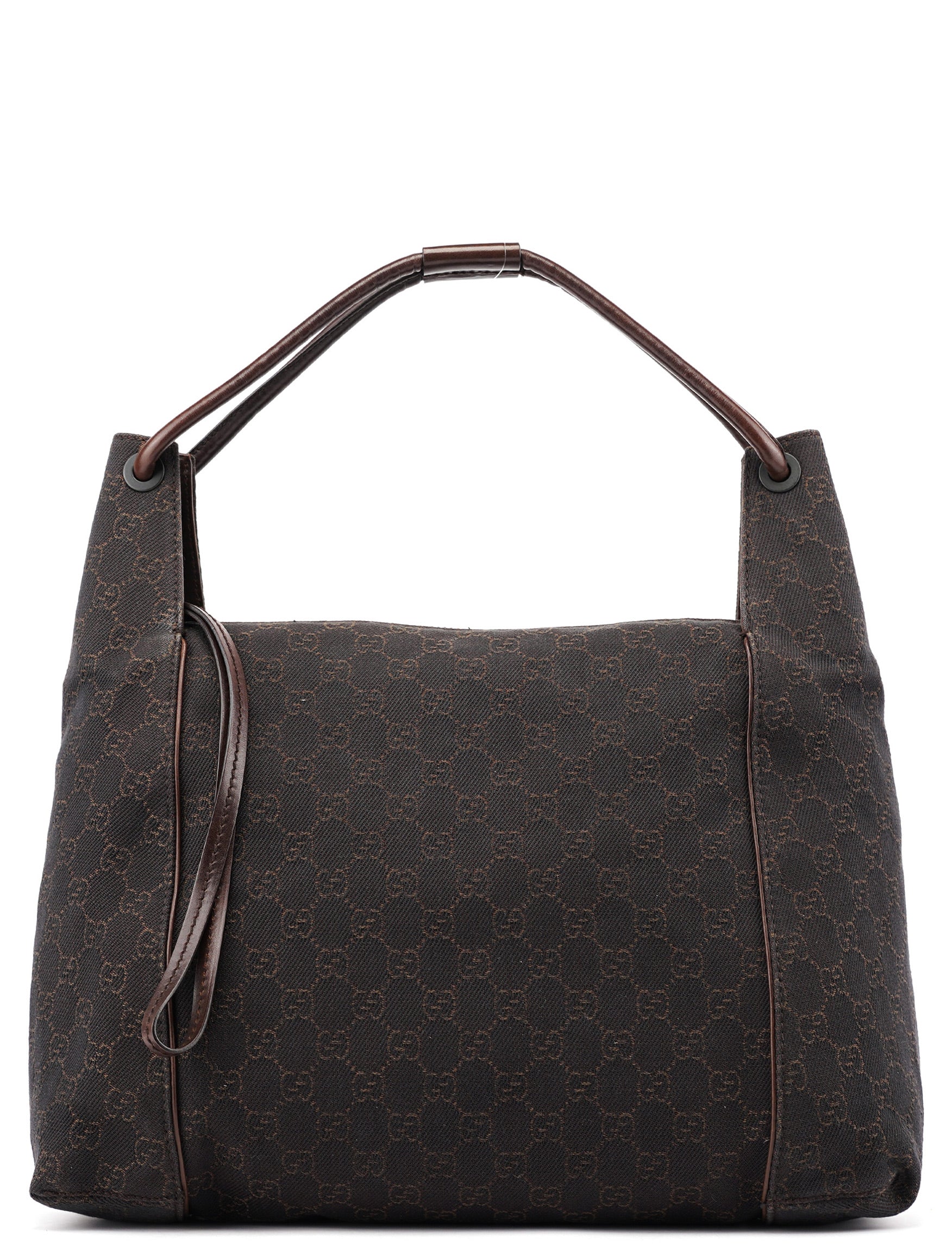 Gucci 101292 Brown GG Hobo Shoulder Bag