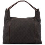Gucci 101292 Brown GG Hobo Shoulder Bag