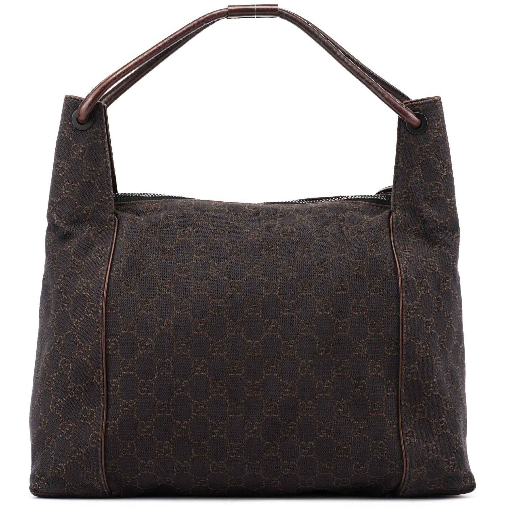 Gucci 101292 Brown GG Hobo Shoulder Bag