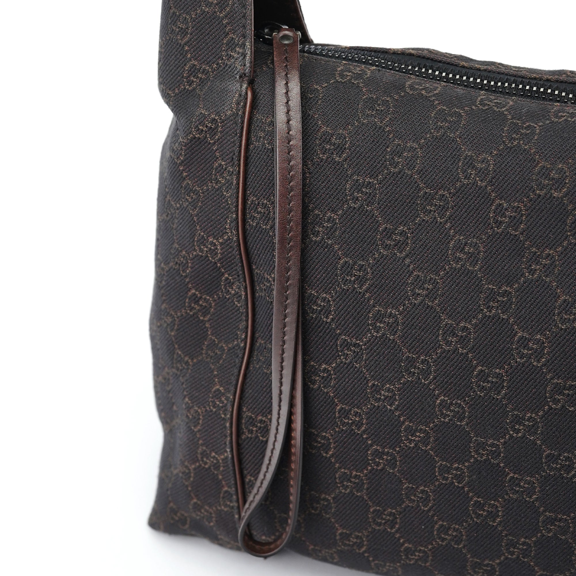 Gucci 101292 Brown GG Hobo Shoulder Bag