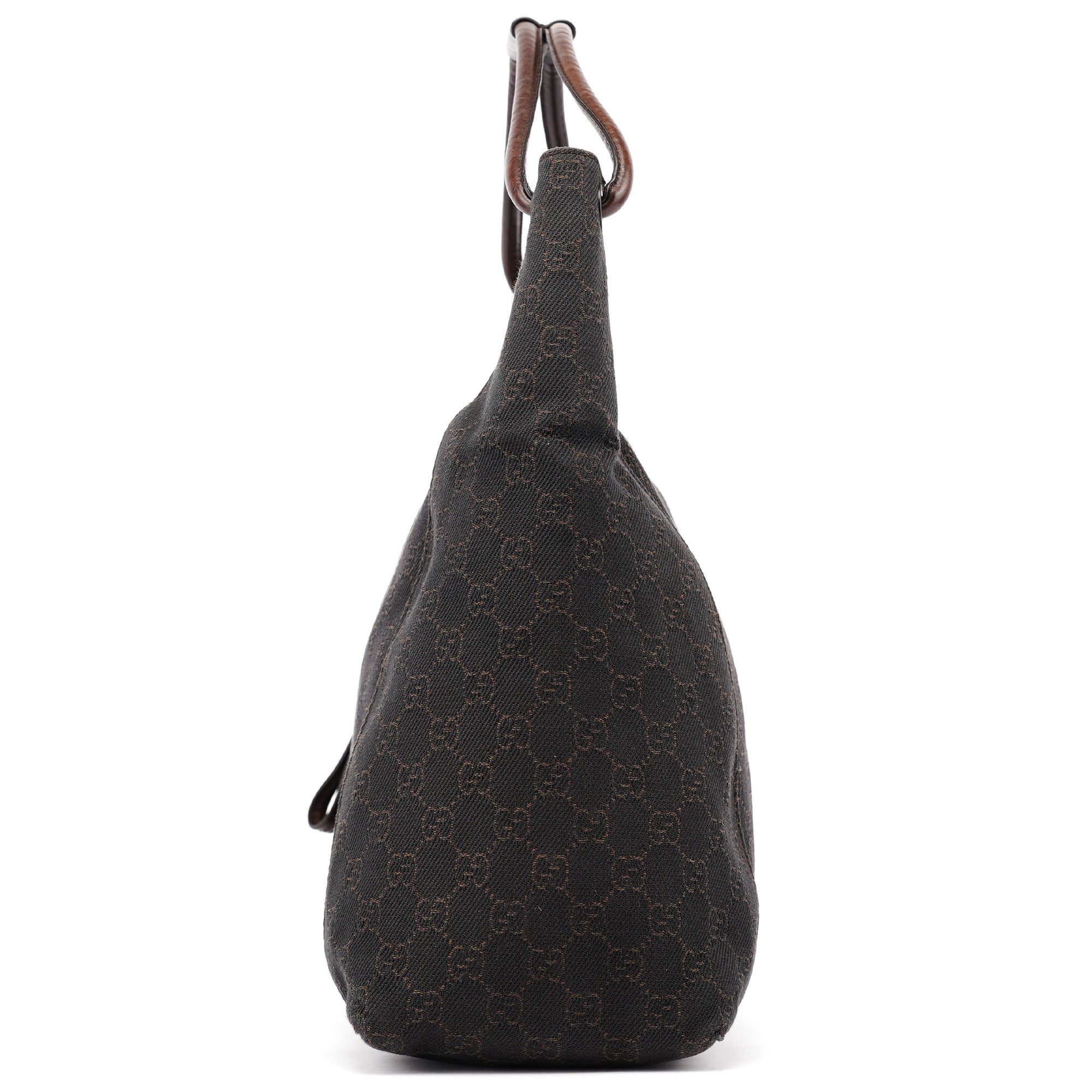 Gucci 101292 Brown GG Hobo Shoulder Bag
