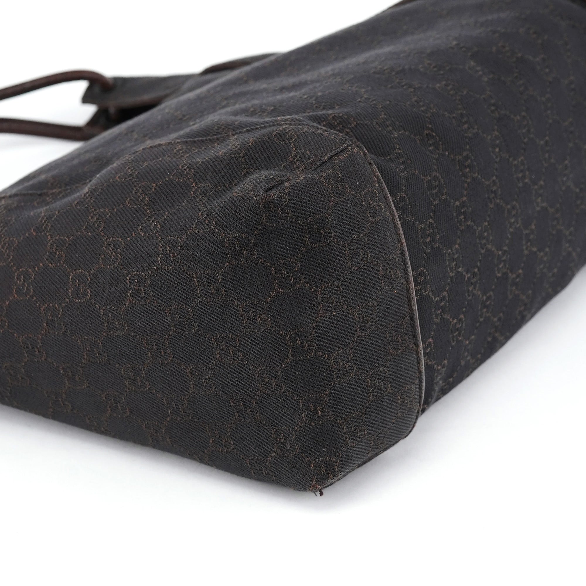 Gucci 101292 Brown GG Hobo Shoulder Bag