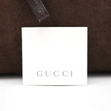 Gucci 101292 Brown Suede Hobo Shoulder Bag