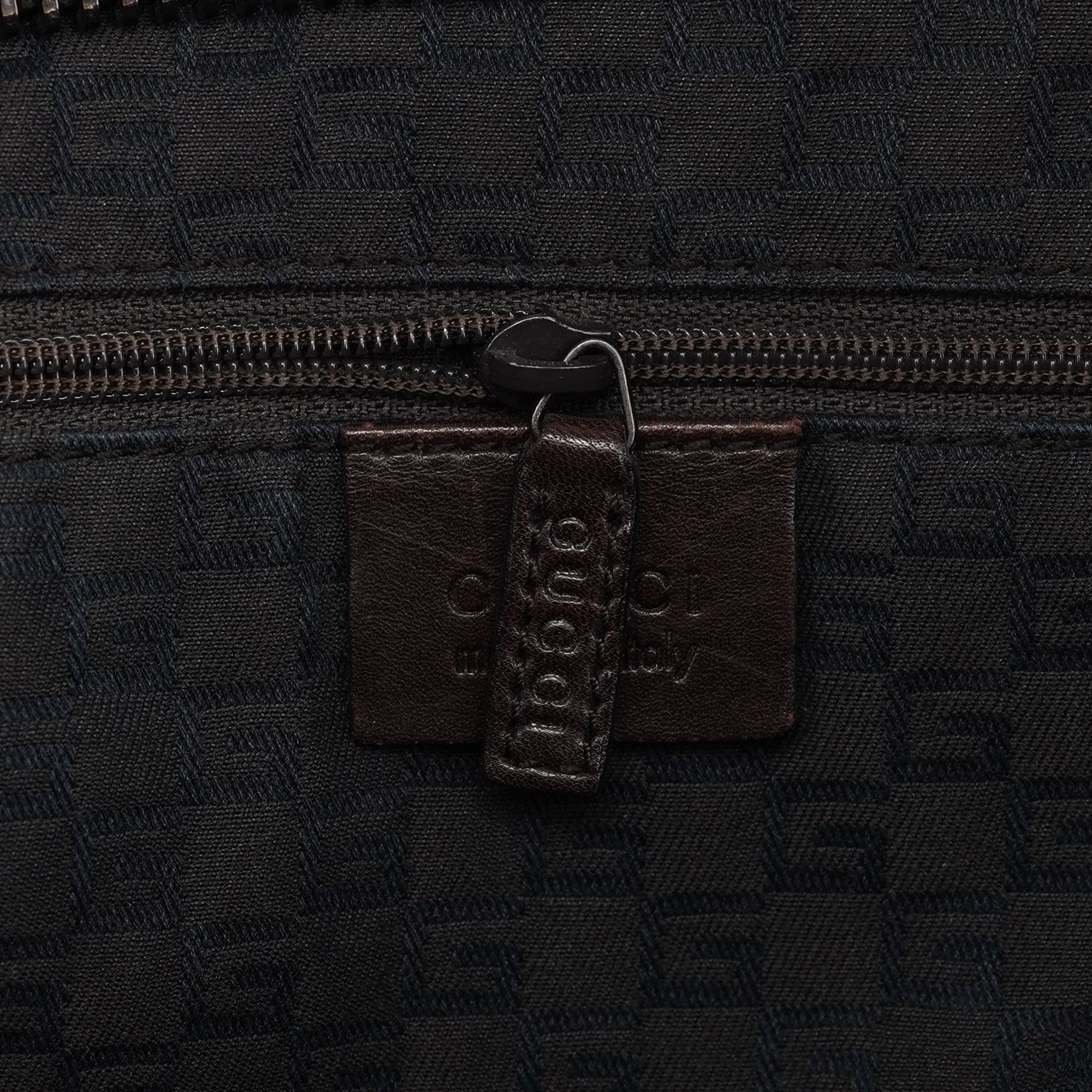 Gucci 101292 Brown Suede Hobo Shoulder Bag