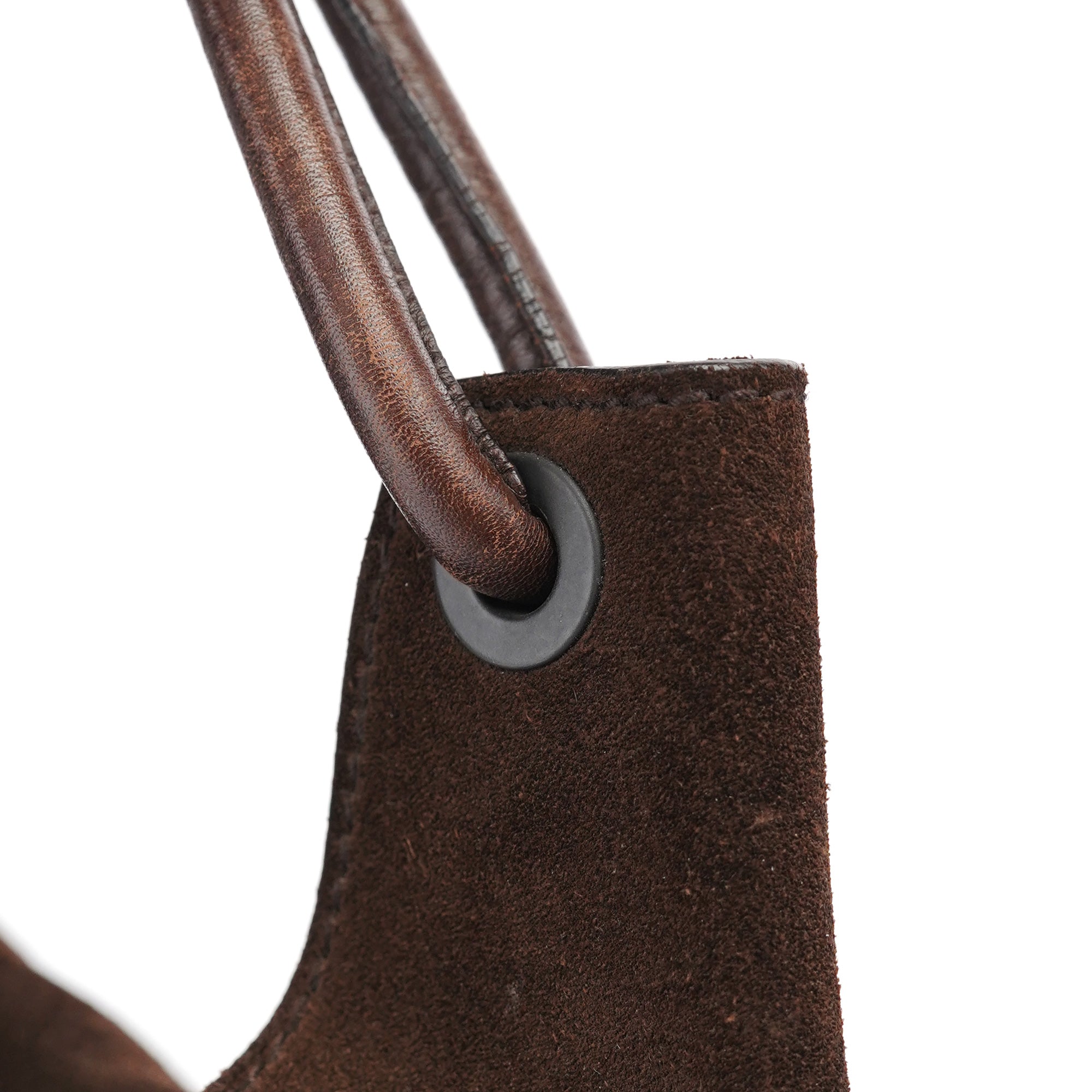 Gucci 101292 Brown Suede Hobo Shoulder Bag