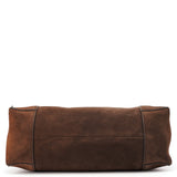 Gucci 101292 Brown Suede Hobo Shoulder Bag