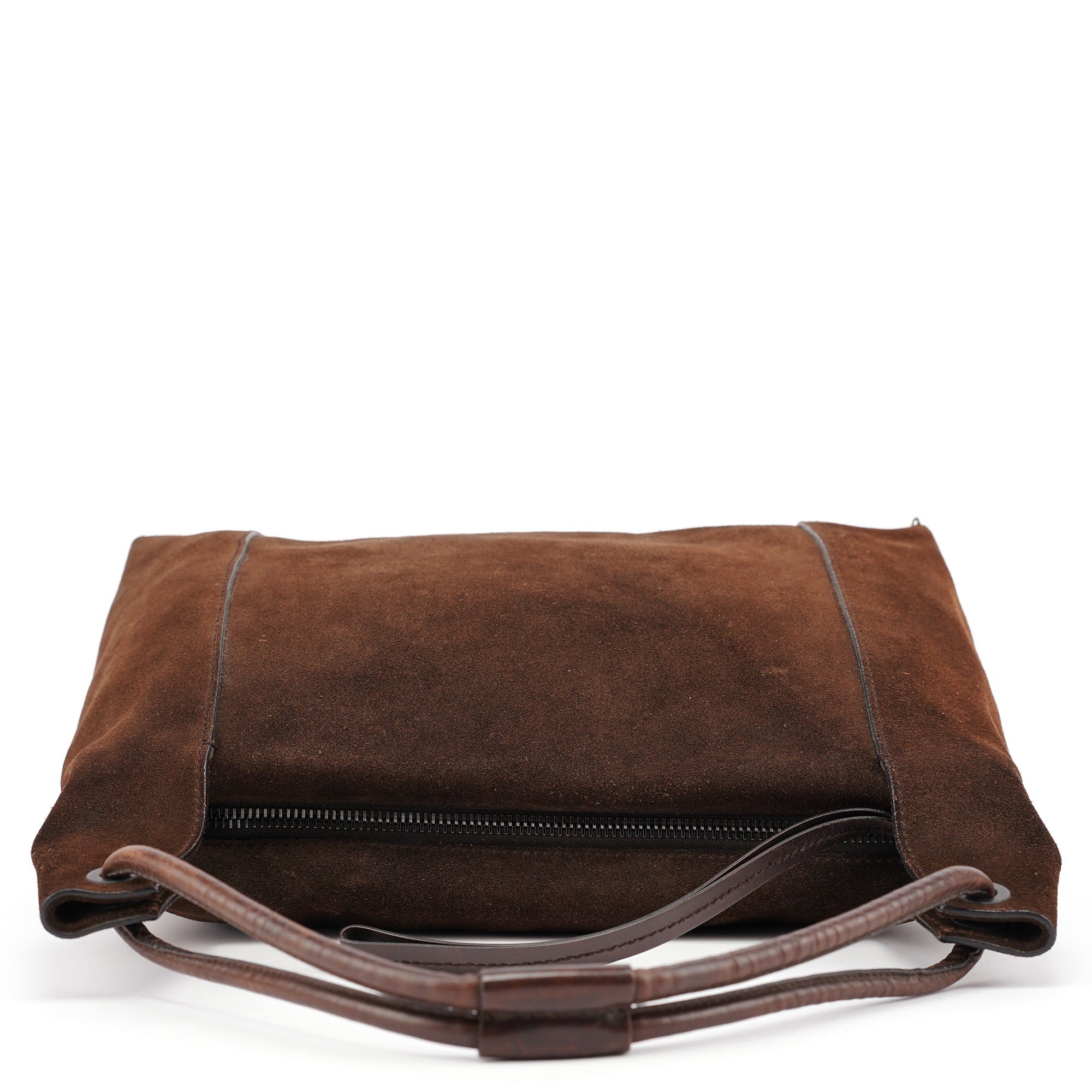 Gucci 101292 Brown Suede Hobo Shoulder Bag