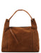 Gucci 101292 Brown Suede Hobo Shoulder Bag