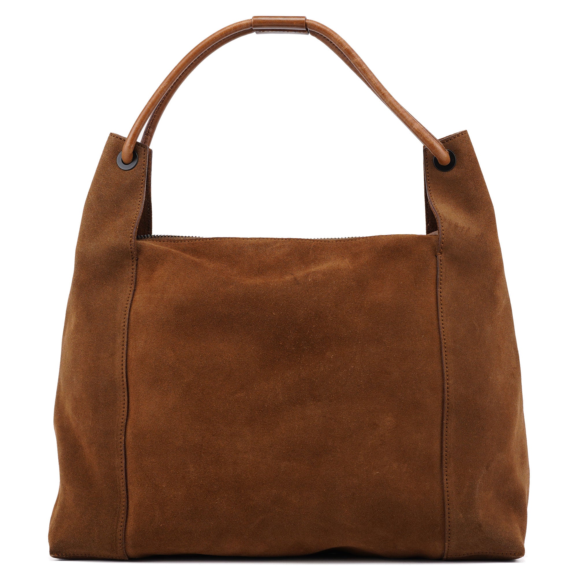 Gucci 101292 Brown Suede Hobo Shoulder Bag