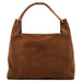 Gucci 101292 Brown Suede Hobo Shoulder Bag