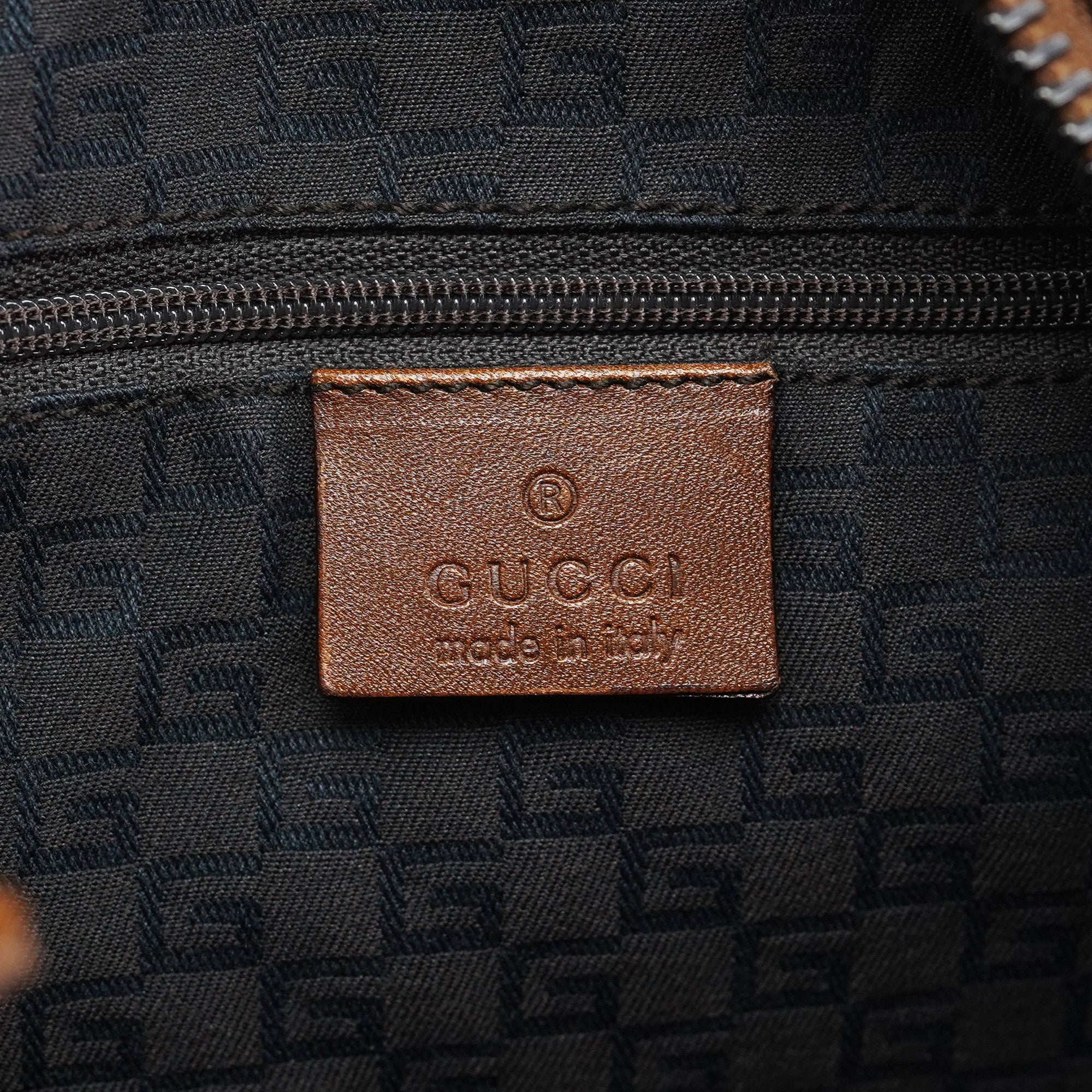 Gucci 101292 Sac hobo en daim marron