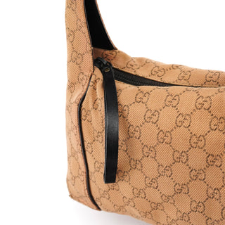 Gucci 101333 Beige GG Hobo Shoulder Bag