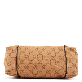 Gucci 101333 Beige GG Hobo Shoulder Bag