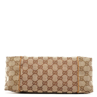 Gucci 101333 Beige GG Hobo Shoulder Bag