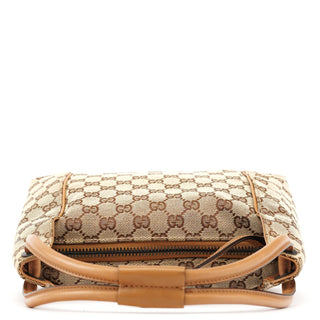Gucci 101333 Beige GG Hobo Shoulder Bag