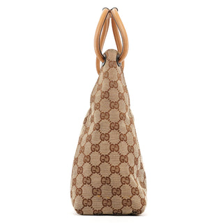 Gucci 101333 Beige GG Hobo Shoulder Bag