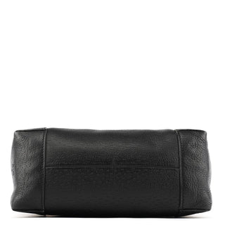 Gucci 101333 Black Leather Hobo Shoulder Bag