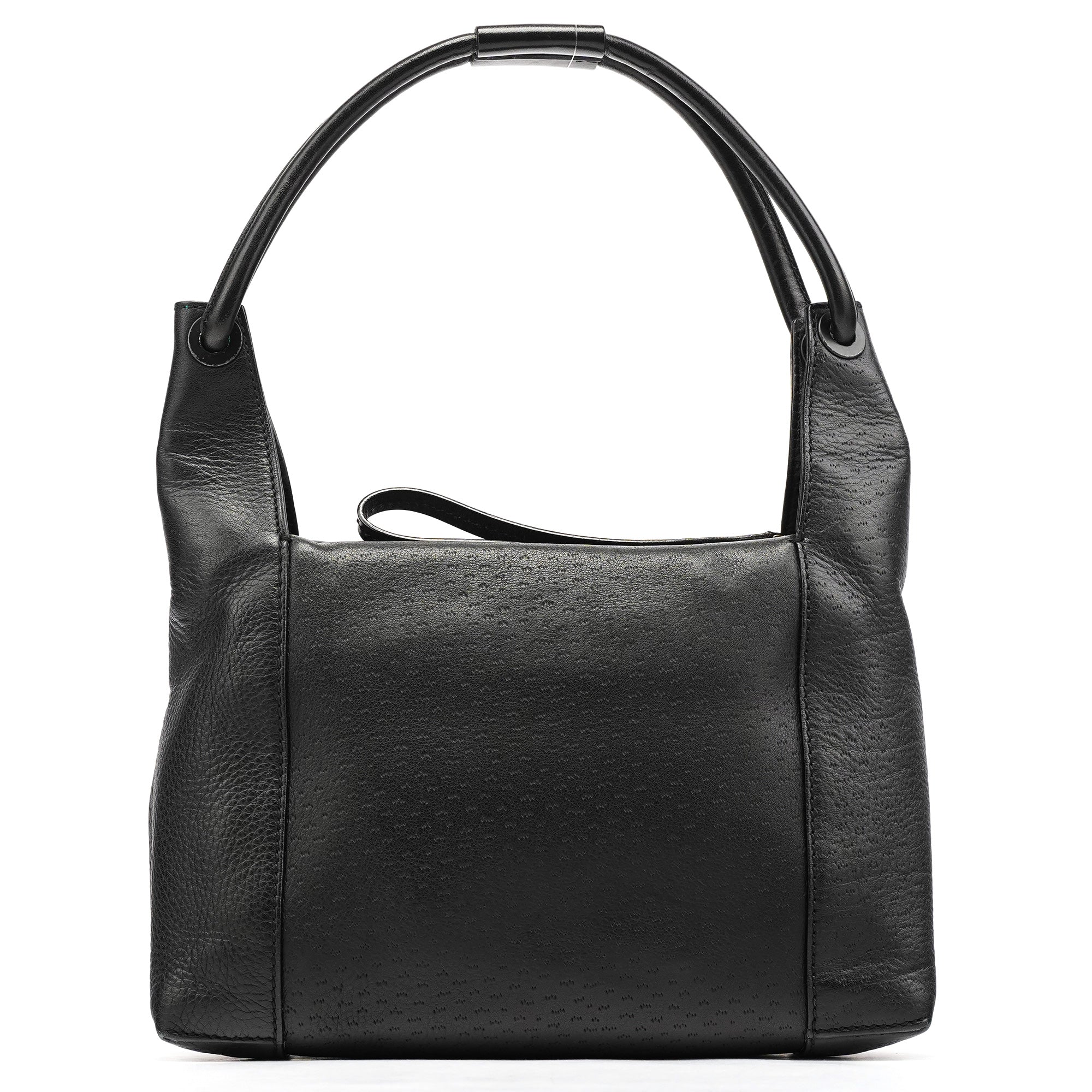 Gucci 101333 Sac hobo en cuir noir