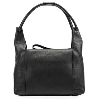 Gucci 101333 Black Leather Hobo Shoulder Bag