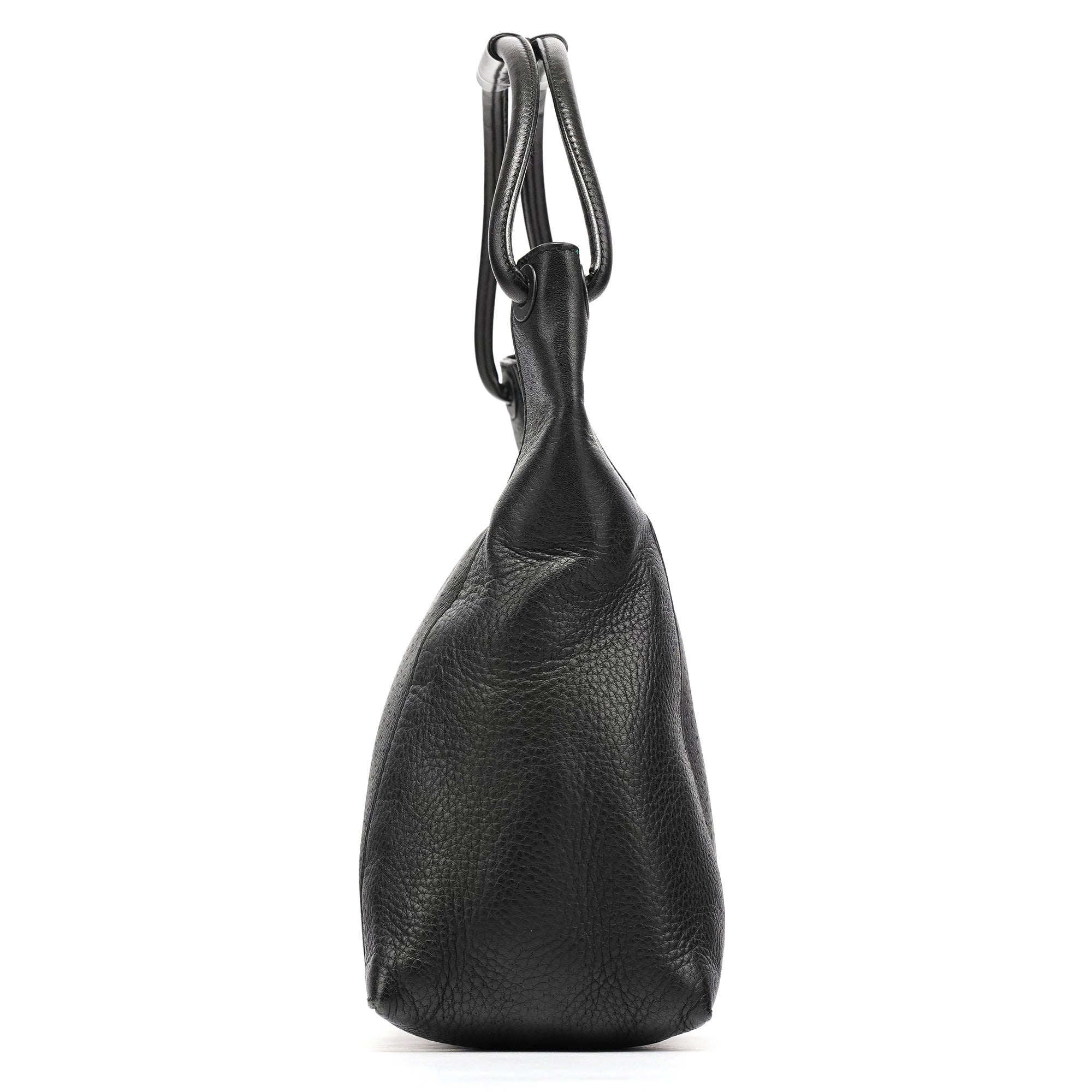 Gucci 101333 Sac hobo en cuir noir