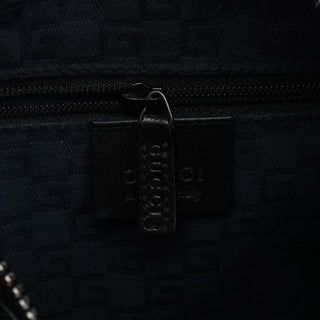Gucci 101333 Black Textured Leather Shoulder Bag