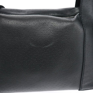 Gucci 101333 Black Textured Leather Shoulder Bag