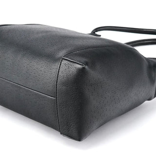 Gucci 101333 Black Textured Leather Shoulder Bag