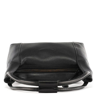 Gucci 101333 Black Textured Leather Shoulder Bag