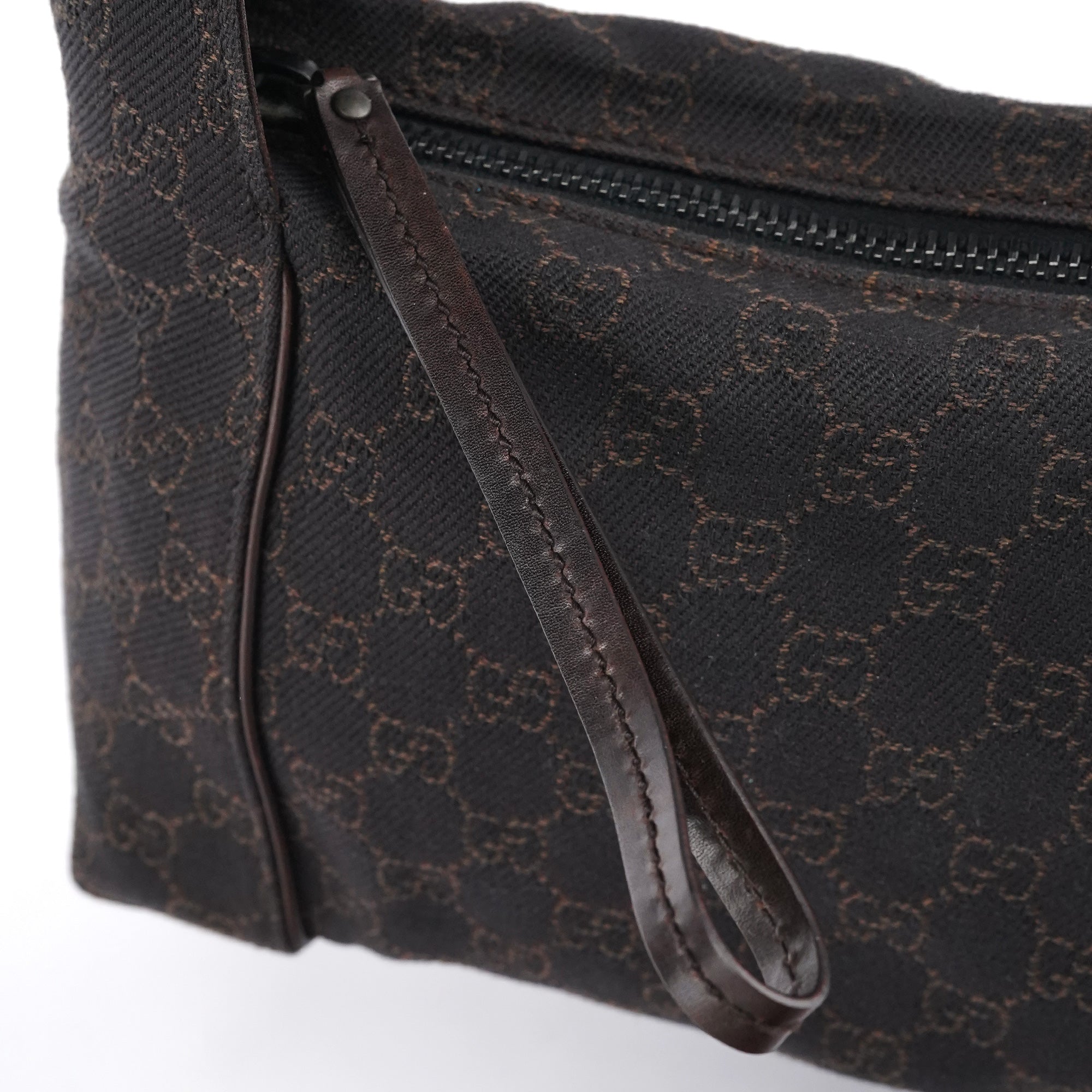 Gucci 101333 Sac hobo en toile GG marron