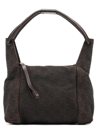 Gucci 101333 Brown GG Hobo Shoulder Bag