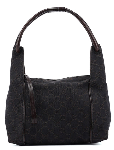 Gucci 101333 Brown GG Monogram Shoulder Bag