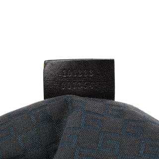 Gucci 101333 Brown Leather Hobo Shoulder Bag