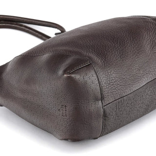 Gucci 101333 Brown Leather Hobo Shoulder Bag