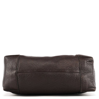 Gucci 101333 Brown Leather Hobo Shoulder Bag