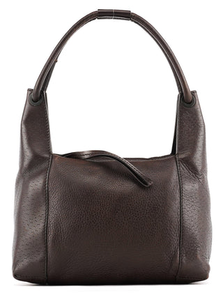 Gucci 101333 Brown Leather Hobo Shoulder Bag